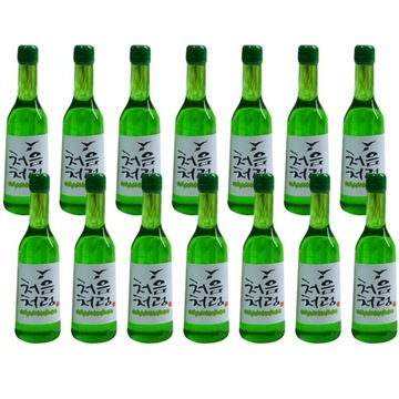 KOREAŃSKIE AKCESORIA DO BUTELEK SOJU ZABAWKI 15 SZT