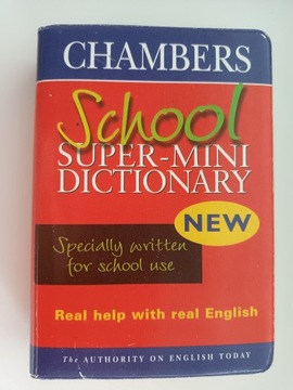 *B-L-O-X* CHAMBERS SCHOOL SUPER-MINI DICTIONARY