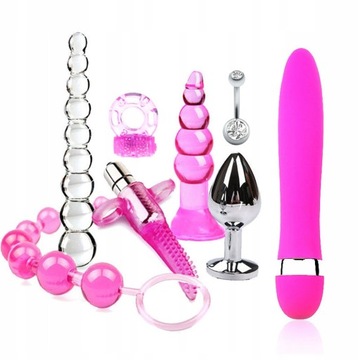 SEX GADŻETY ZABAWKI EROTYCZNE BDSM 8 SZT