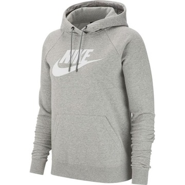 Bluza damska Nike W Essential Hoodie PO HBR szara