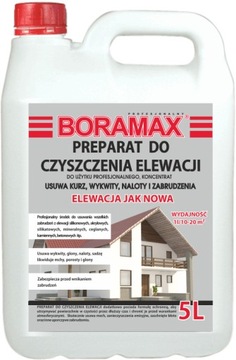 PREPARAT DO CZYSZCZENIA ELEWACJI 5L BORAMAX