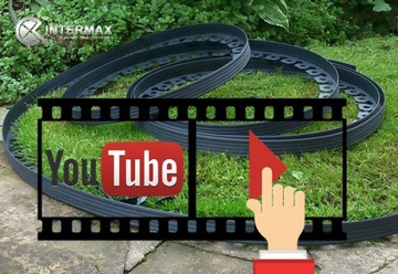 Садовый частокол по краю газона 10 м + 50 АНКЕРОВ! Частокол из булавок