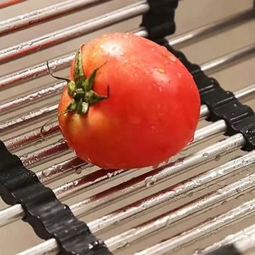 Телескопическая сушилка для мойки. Универсальная сушилка для овощей.