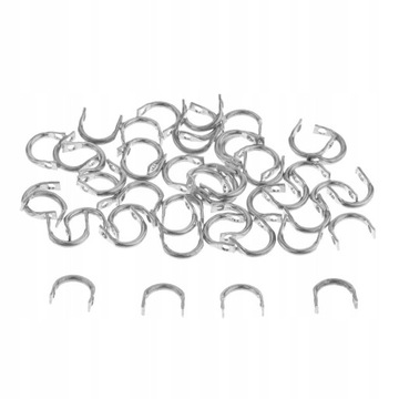 6x 50 sztuk ZE STALI NIERDZEWNEJ ŁATWE UCHWYTY