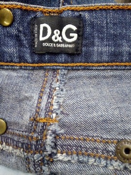 DOLCE&GABBANA jeansy dzwony 26/40