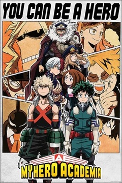 My Hero Academia You Can Be a Hero - plakat