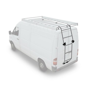 DRABINA SKŁADANA STALOWA ŁAPANA ZA PLATFORMĘ U-10