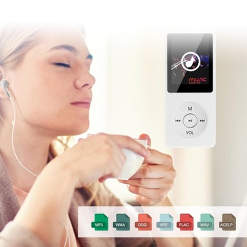 MP3-ПЛЕЕР С ЦВЕТНЫМ ЭКРАНОМ FM-РАДИО ЭЛЕКТРОННАЯ КНИГА МАГНИТОФОН 16 ГБ НАУШНИКИ