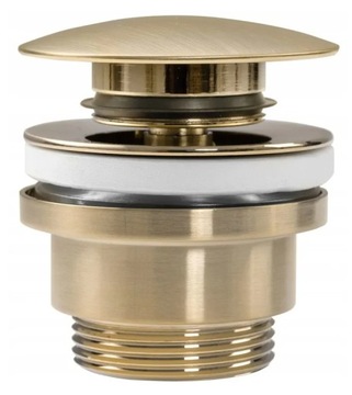 Korek Rea Gold Mat Klik Klak Umywalkowy