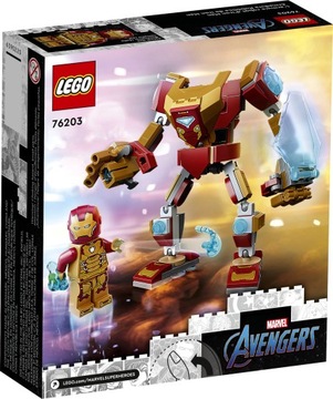 LEGO MARVEL 76203 MECHANICZNY IRON MAN