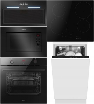 Zestaw AMICA ED37214B + AMGB20E2GB + OMP6254BG