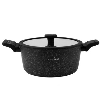 НАБОР ПОТСОВ в комплекте МРАМОРНЫЕ ПОТЫ ИНДУКЦИЯ для приготовления тушения PRO