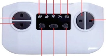 PILOT zdalnego sterowania do auta na akumulator HH-672Y-YB