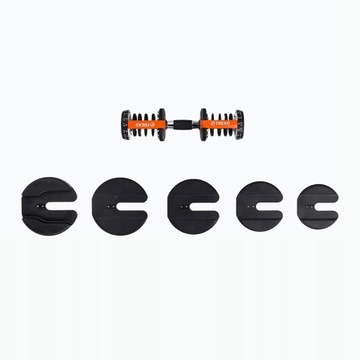 Регулируемые чугунные гантели Trexo.