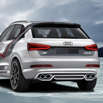 Эмблема Задний Значок Audi A1 A3 A4 A5 A6 A7 A8 Q2 Q3 Q5 Q7 Q8 216мм x71мм