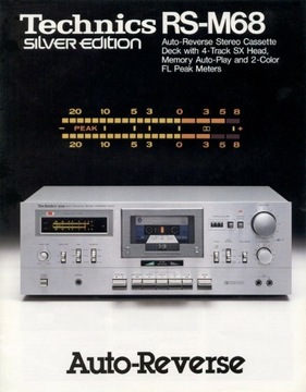 Technics RS-M68 Magnetofon kasetowy JEDYNY High-END