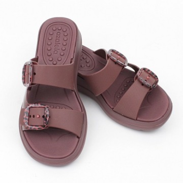 АЗАЛИЯ 18835 ШЛЕПКИ CIDA SOFT BROWN, 36 год.