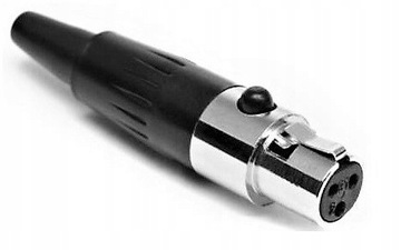 Wtyk żeński MINI XLR 3-PIN na kabel