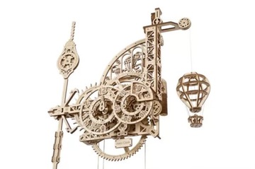 Puzzle 3D Zegar Ścienny z Wahadłem Ugears