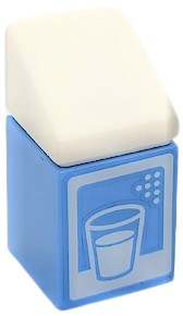 LEGO Jedzenie - Karton Mleka Milk Carton 6329591 3005pb044