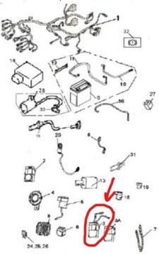 МОДУЛЬ КОНТРОЛЛЕРА ОГРАНИЧИТЕЛЬ ЗАДНЕЙ СКОРОСТИ ATV Linhai Hytrack 300/310