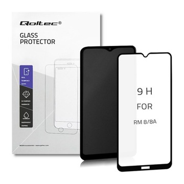Qoltec Hartowane szkło Xiaomi Redmi 8A 6D Czarne