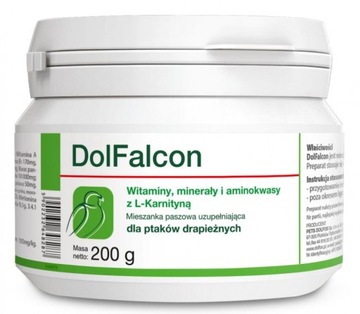 DolFalcon 200g Witaminy i Minerały dla Ptaków Drapieżnych