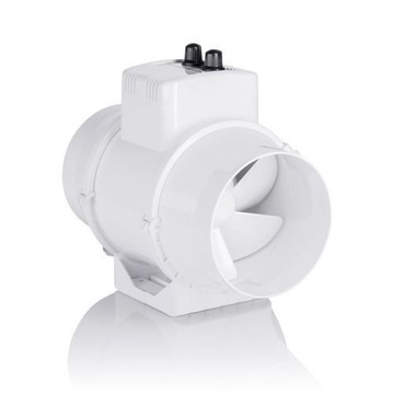 Wentylator kanałowy TTUN 125mm z regulacją temperatury i obrotów 280m3/h