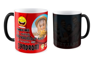 FOTO Kubek magiczny PRZYJAŹŃ Twoje imię KREATOR