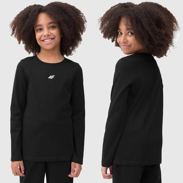 BLUZKA DZIEWCZĘCA 4F LONGSLEEVE DZIECIĘCA JUNIOR