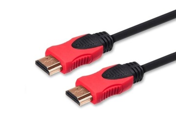 SAVIO Kabel HDMI (M) v2.0, 1,5m, miedź, czarny,,,