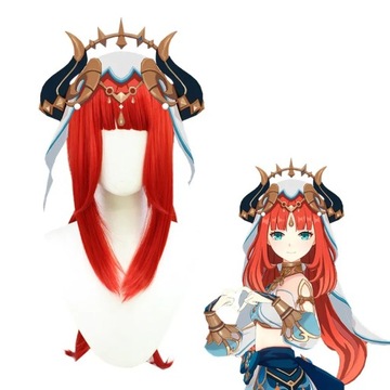 PERUKA WŁOSY NILOU GENSHIN IMPACT COSPLAY ANIME
