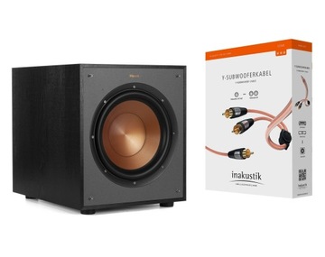 Subwoofer Klipsch R-120 SW 200W + Kabel InAkustik Y 3.0m