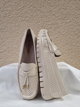 СВЕТЛО-БЕЖЕВЫЕ МОКАСИНЫ GOOT TO GREAT, размер 38