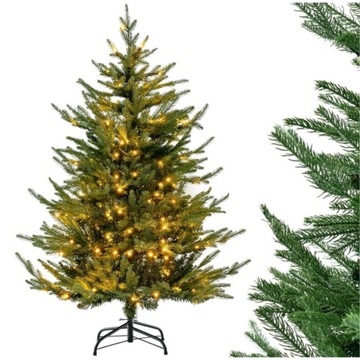Sztuczna choinka LED ze stojakiem 136 cm