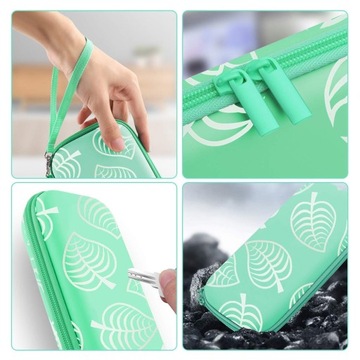 Чехол для Nintendo Switch Animal Crossing + закаленное стекло