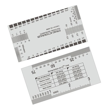 Гитарная струна из нержавеющей стали с линейкой действия