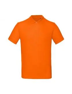 B&C Eko Koszulka męska polo Inspire orange 3XL