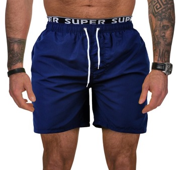 HN011 r. L SPODENKI KĄPIELOWE KRÓTKIE SZORTY PLAŻOWE