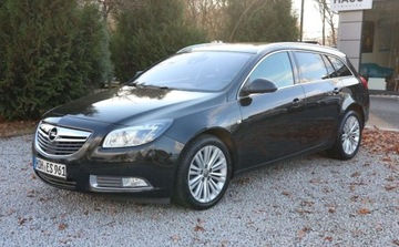 Opel Insignia I Sports Tourer 2.0 CDTI BiTurbo ECOTEC 195KM 2013 Opel Insignia 194 PS, Skorzane Fotele el. reg. Czujniki parkowania, NAVI,