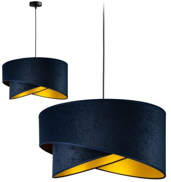 LAMPA WISZĄCA SUFITOWA ŻYRANDOL ABAŻUR NOWOCZESNA