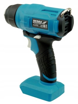 АККУМУЛЯТОРНАЯ ТЕПЛОВАЯ ПИСТОЛЕТА 18В 5Ач DEDRA DED7058 НАСАДКИ