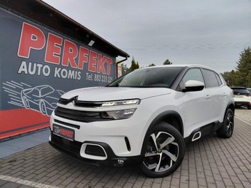 Citroen C5 Aircross SUV 1.2 PureTech 130KM 2019 Citroen C5 Aircross Navi Kamera Sensor Klimatronik Elektryka PDC Alu 1.2
