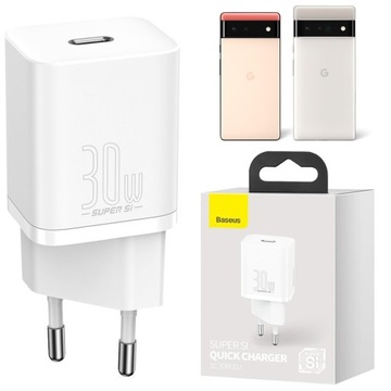 Адаптер питания USB-C 30 Вт для Google Pixel 6/Pro