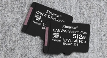 Карта microSDXC KINGSTON Canvas Select Plus 128 ГБ
