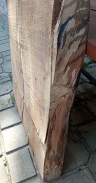 Доски DT16 корень ореха 2 шт. под смолой