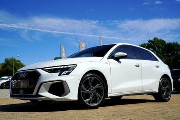Audi A3 8Y Sportback 2.0 35 TDI 150KM 2023 Audi A3 Sportback S LINE skóra KAMERA virtual, zdjęcie 6