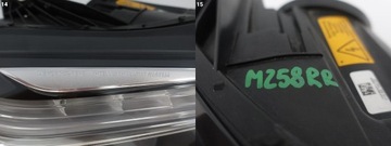 MERCEDES SL R231 A231 VI 6 12-16 SVĚTLO XENON + LED ILS PRAVÁ PŘEDNÍ EVROPA