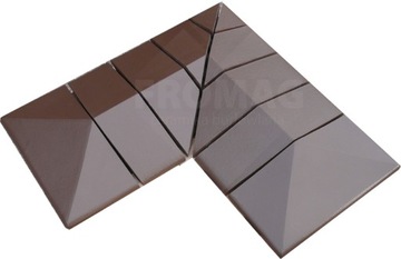 Навесы для столбов 38х38см клинкер 1 сорт ЦВЕТА