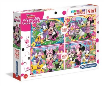 Puzzle 2x20+2x60el Minnie K-07615